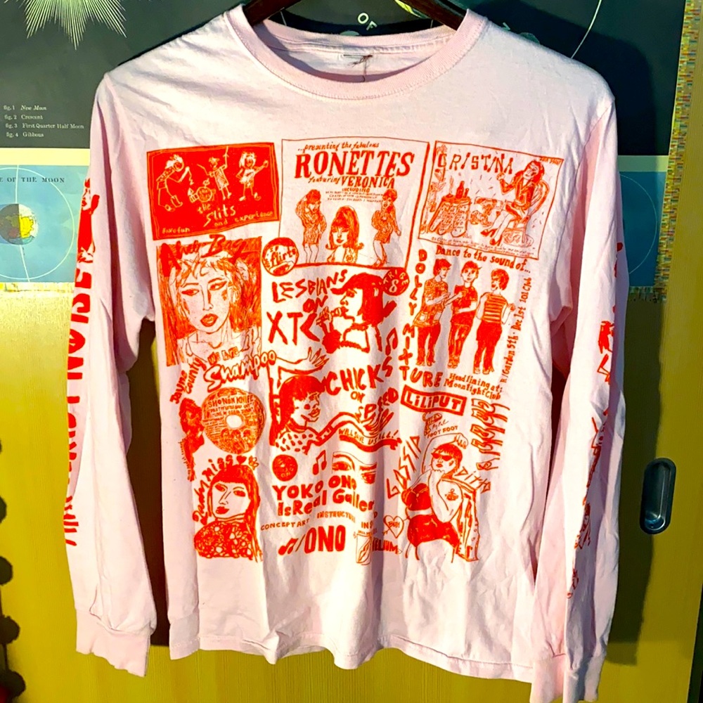 Long sleeve wacky wacko shirt